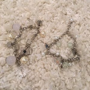 Set of 2 charm bracelets